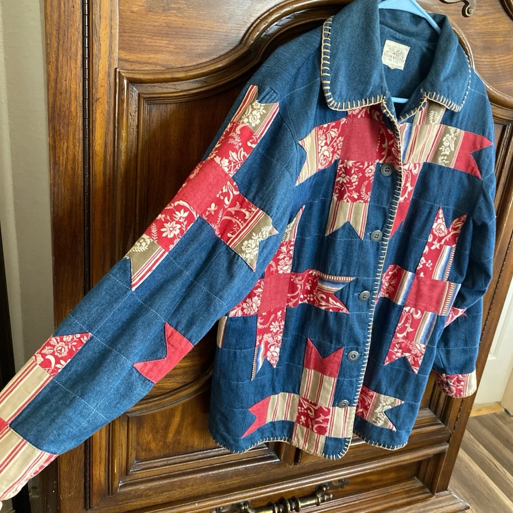 Susan Bristol Patchwork Jacket - image 2